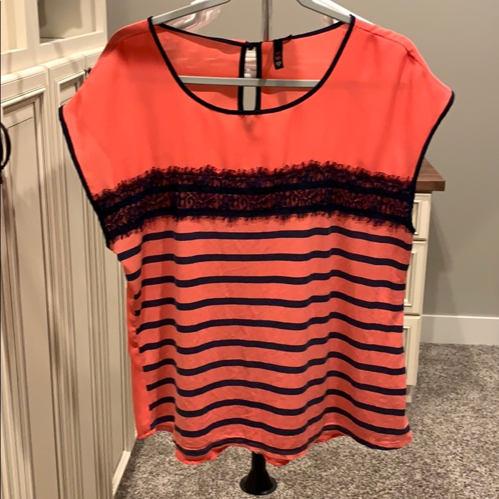 Lace Detail Blouse